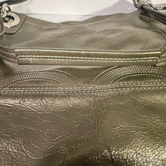 Coach Shimmering Gold Shoulder Bag - Picture 15 of 16